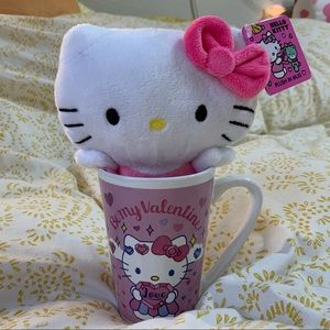 Hello Kitty Valentine’s Day Exclusive Mug and Plushie